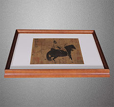 晋宁书画装裱配框服务案例